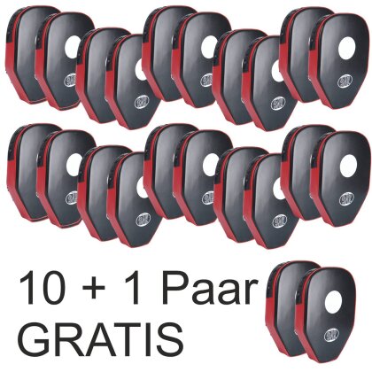 20 Jahre Jubel Angebot - 10+1 GRATIS Red Star Handpratzen gerade Paar