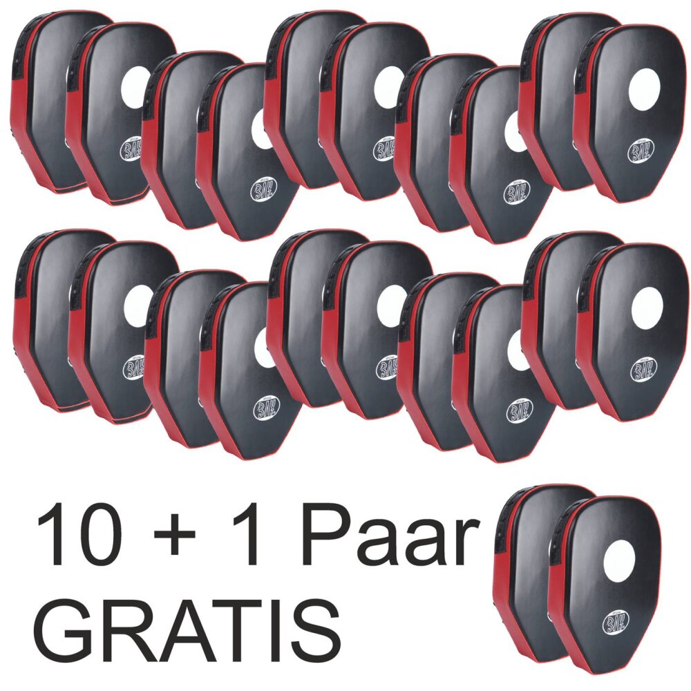 20 Jahre Jubel Angebot - 10+1 GRATIS Red Star Handpratzen gerade Paar