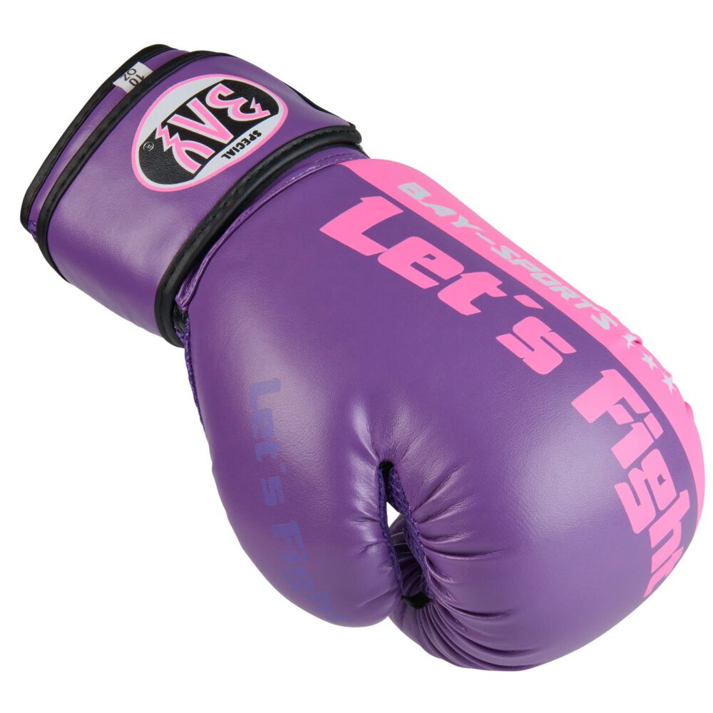 Lets Fight Boxhandschuhe Fresh Mesh lila/pink 8 - 10 Unzen