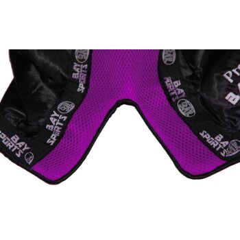 20 Jahre Jubel Angebot - Pro-Equip Mesh Thaiboxhose schwarz/lila S