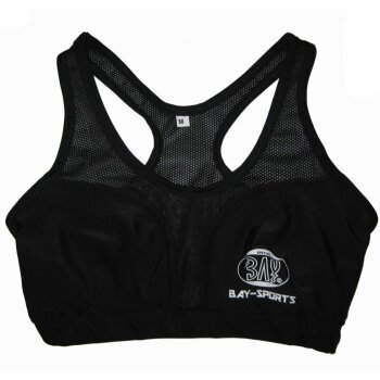 Bustier Sport BH deluxe  schwarz S