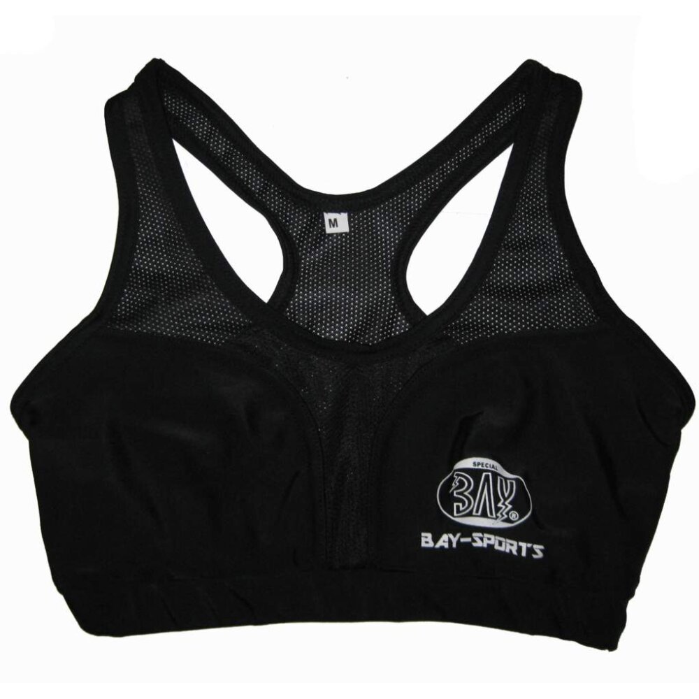 Bustier Sport BH deluxe  schwarz S