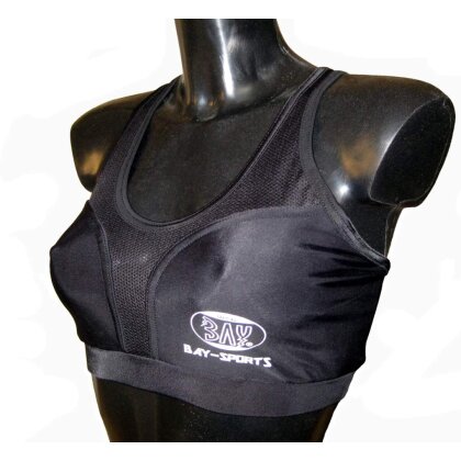 Bustier Sport BH deluxe  schwarz M