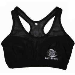 Bustier Sport BH deluxe  schwarz M