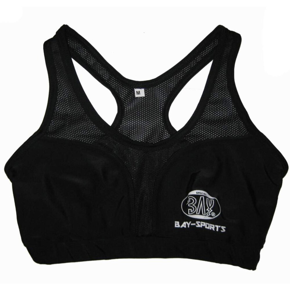 Bustier Sport BH deluxe  schwarz M
