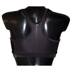 Bustier Sport BH deluxe  schwarz XL