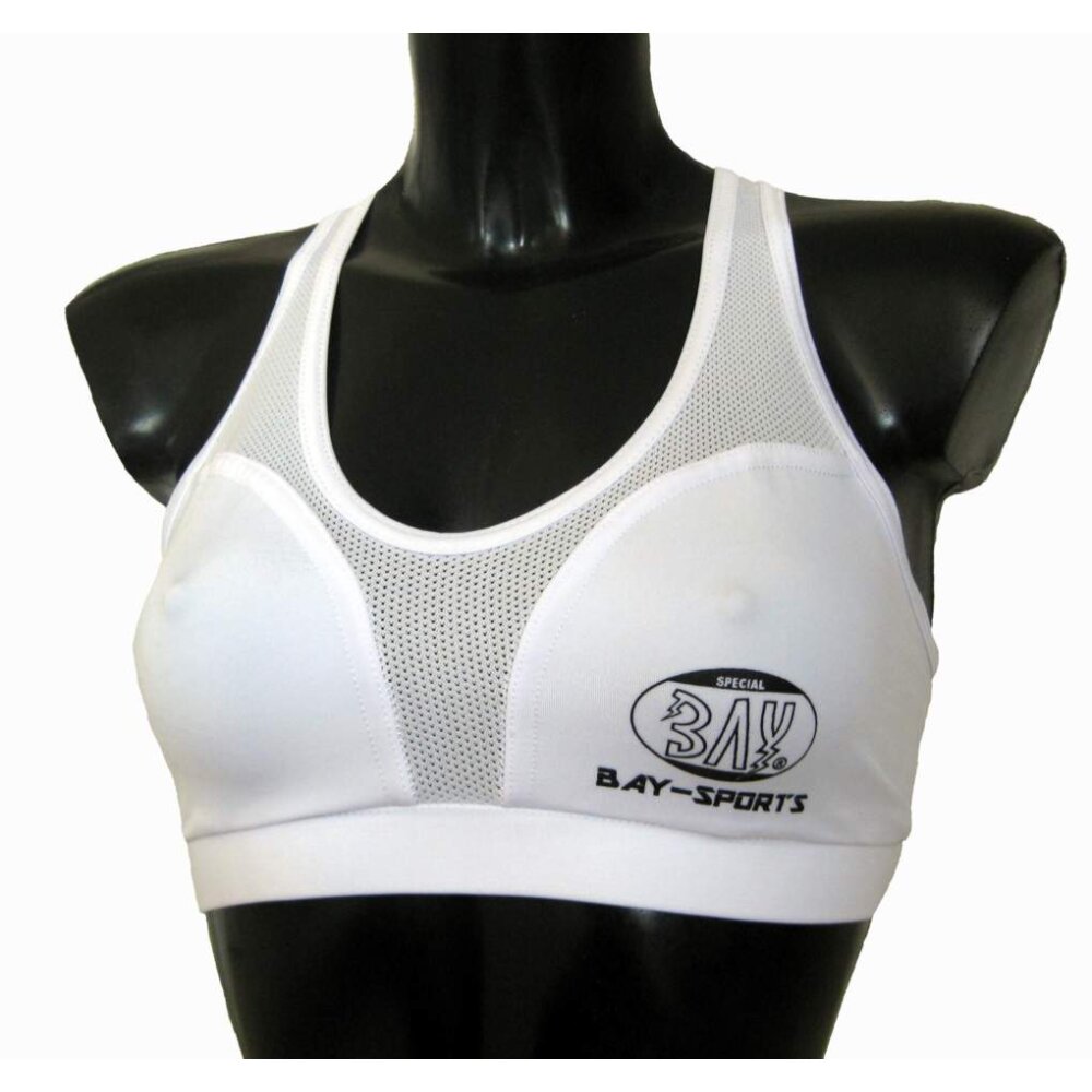 Bustier Sport BH deluxe wei&szlig; S