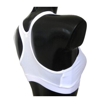Bustier Sport BH deluxe weiß M
