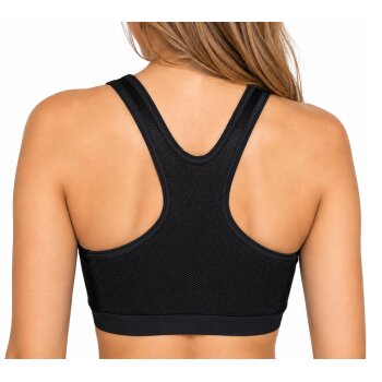 Damen Brustschutz Topp High Support Bustier lose schwarz