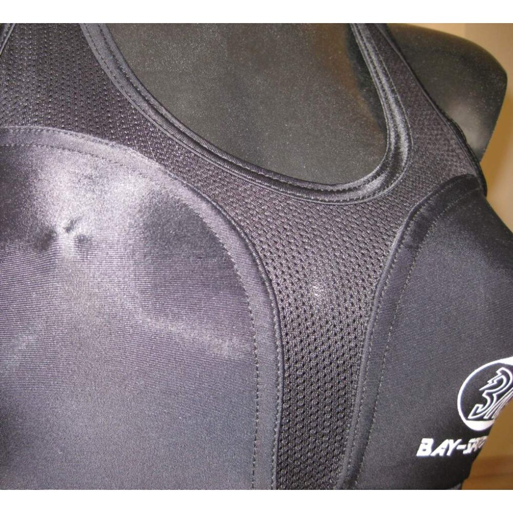 Brustschutz Topp lose schwarz L