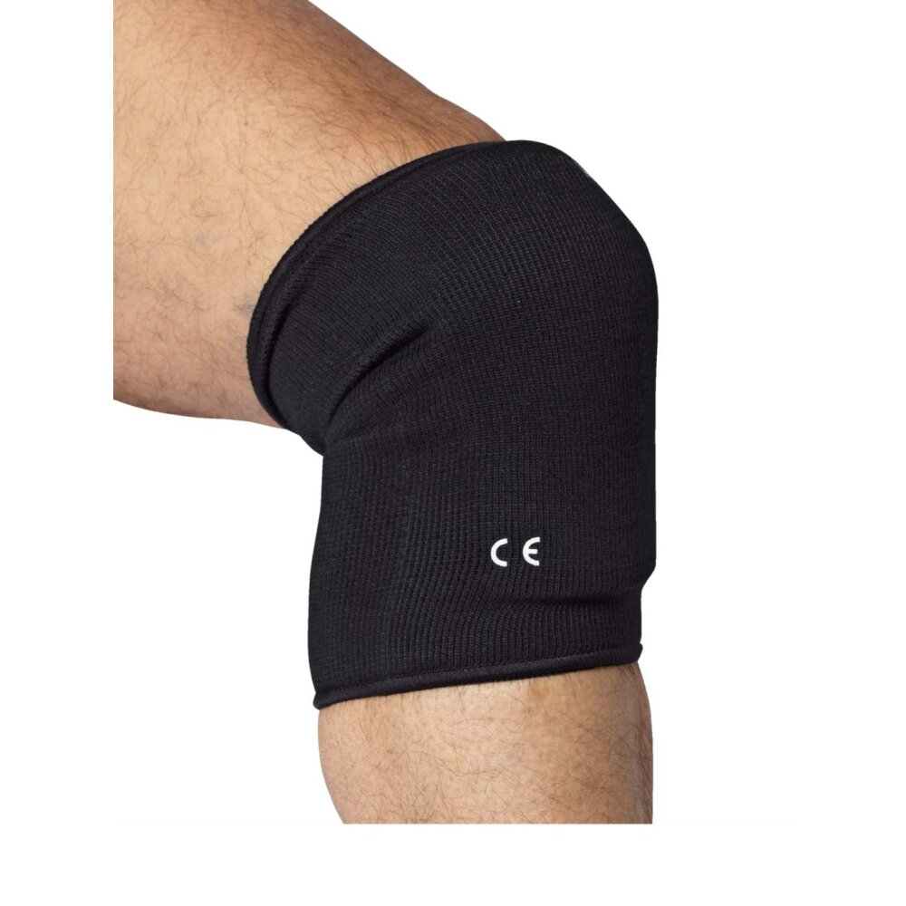 Knieschutz Kniebandage mit Polster Simple schwarz XXL