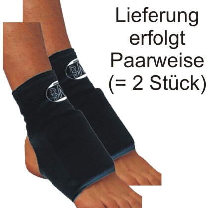 Fußschutz Bandage Spann elastisch schwarz S - XL