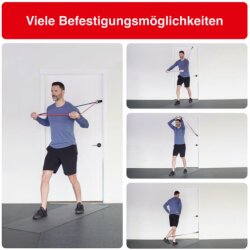 Deuser Power Ring Reifen Handtrainer Griffkraft ROT 10-20 kg