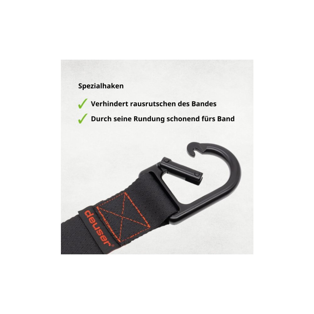 Deuser Power Ring Reifen Handtrainer Griffkraft ROT 10-20 kg