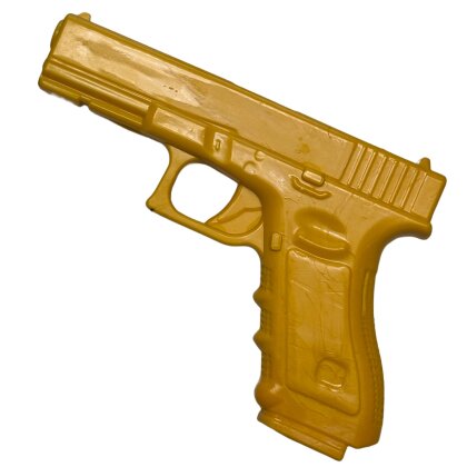 ANGEBOT des Monats - NeoGun gelbe Hartgummipistole Trainingspistole Pistole Plastik SV