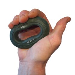 Power Wheel Reifen Handtrainer Griffkraft dunkelgr&uuml;n Soft 13 - 18  kg