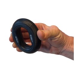 Power Wheel Reifen Handtrainer Griffkraft schwarz Hart 31 - 36  kg