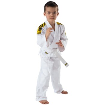 Judoanzug Ju Jutsu Anzug KWON Junior Kinder weiß...