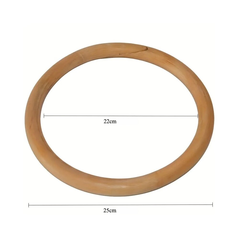 Rattan Ring Wing Tsun Braun &Uuml;bungsring Innendurchmesser 22 cm