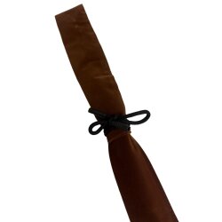 Flanell Taschen für Stöcke/Stäbe schwarz