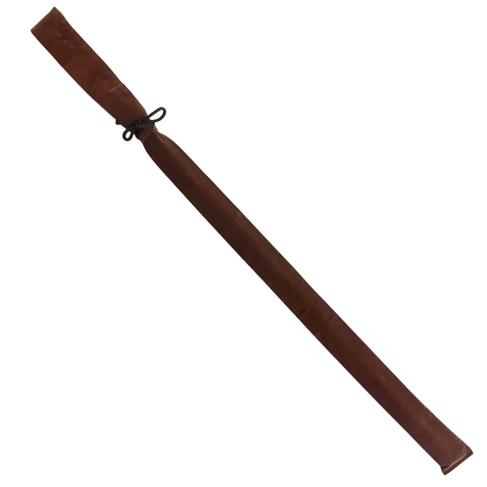 Flanell Taschen für Stöcke/Stäbe schwarz
