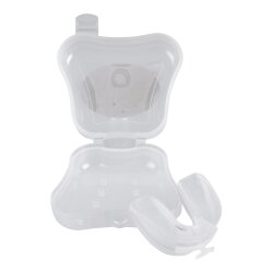DoubleShield Kids f&uuml;r Kinder/Junior Doppelter Zahnschutz f&uuml;r Ober- und Unterkiefer transparent