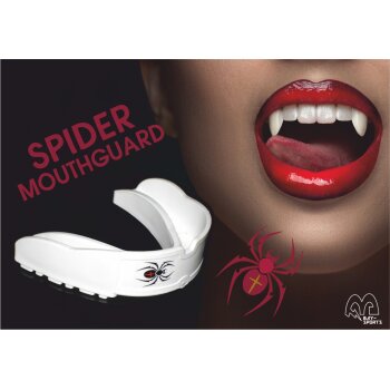 20 Jahre Jubel Rabatt - Zahnschutz Spinne Spider Smile   - Farben Kinder Erwachsene