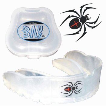 20 Jahre Jubel Rabatt - Zahnschutz Spinne Spider Smile   - Farben Kinder Erwachsene