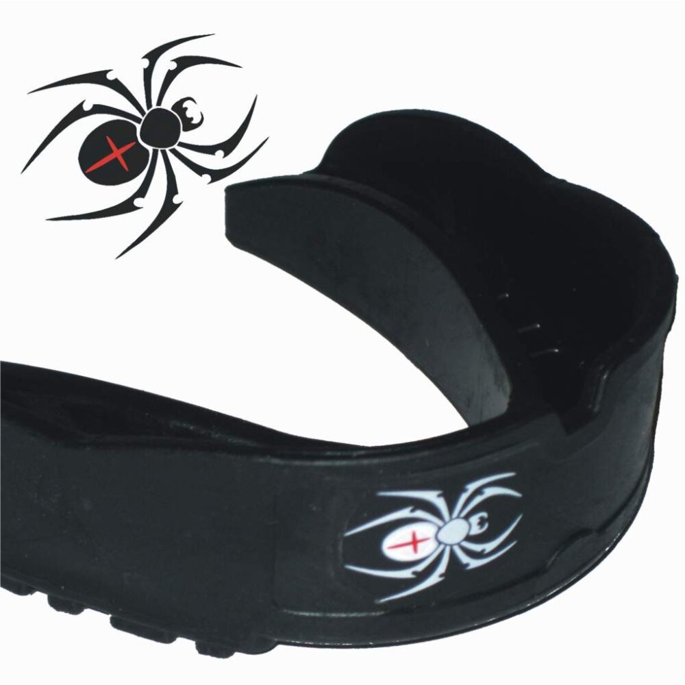 20 Jahre Jubel Rabatt - Zahnschutz Spinne Spider Smile   - Farben Kinder Erwachsene