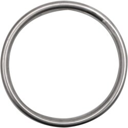 Chi Sau Steel Ring Silber Wing Tsun &Uuml;bungsring Innendurchmesser 20,5 cm