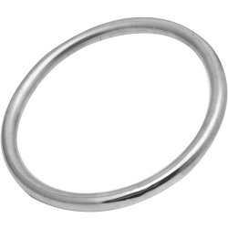 Chi Sau Steel Ring Silber Wing Tsun &Uuml;bungsring Innendurchmesser 20,5 cm