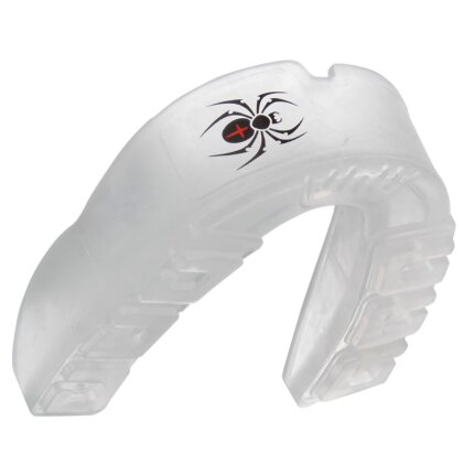 20 Jahre Jubel Rabatt - Zahnschutz Spinne Spider transparent Kinder