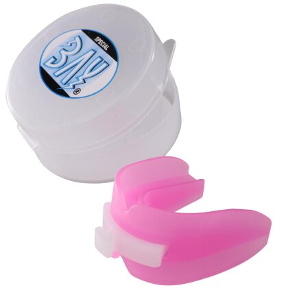 Zahnschutz Double - Farben pink/rosa