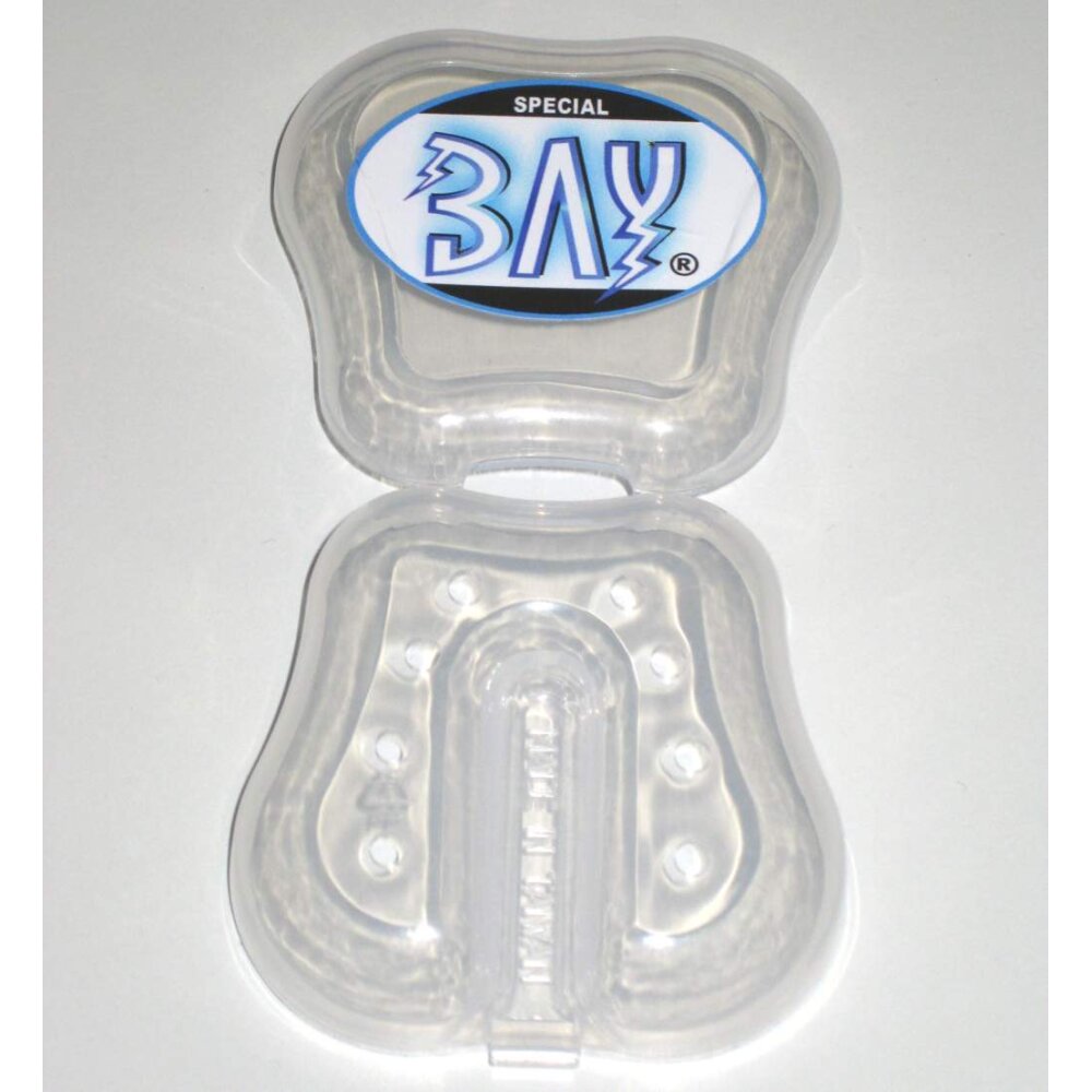 Zahnschutz Pro Line - weiß/blau Erwachsene