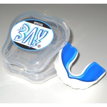 Zahnschutz Pro Line - weiß/blau Kinder