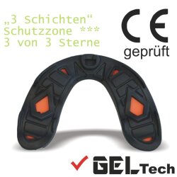 20 Jahre Jubel Angebot - Zahnschutz Sirius GEL Tech zwei Schichten - Farben Erwachsene