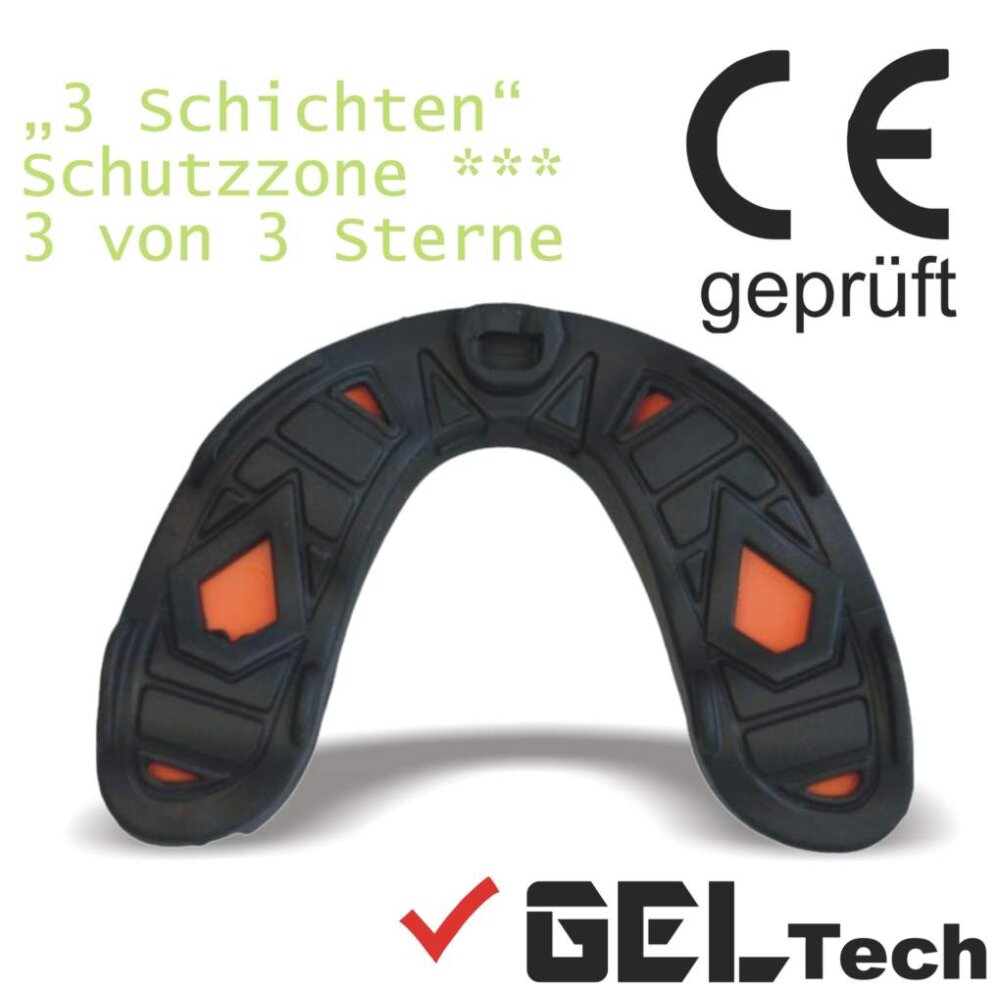 20 Jahre Jubel Angebot - Zahnschutz Sirius GEL Tech zwei Schichten - Farben Erwachsene