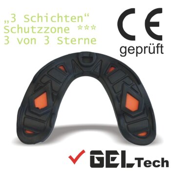 20 Jahre Jubel Angebot - Zahnschutz Sirius - schwarz/weiß