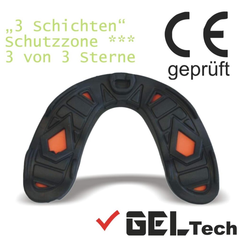 20 Jahre Jubel Angebot - Zahnschutz Sirius - schwarz/weiß