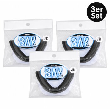 3er Set Zahnschutz schwarz Kinder bis ca. 12 Jahre
