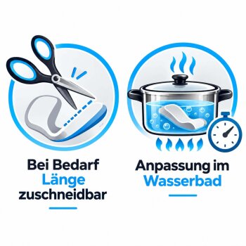 Zahnschutz Single CE blau Kinder bis ca. 12 Jahre