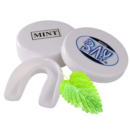 Zahnschutz Minz Geschmack -  weiß Erwachsene