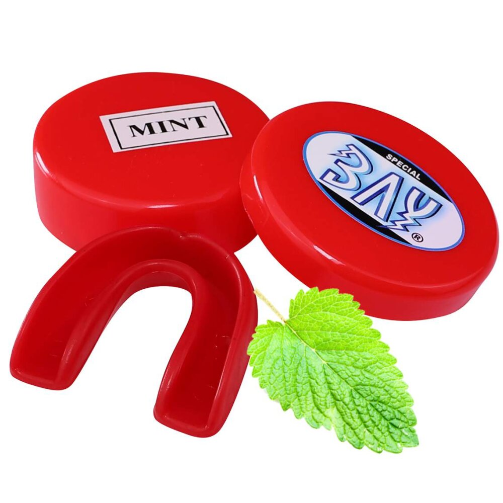 Zahnschutz Minz Geschmack - rot Kinder