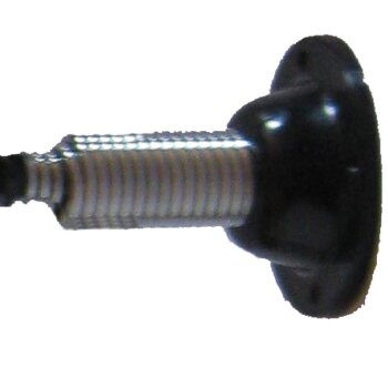 Fun Speed Ball Wand-Schlagmitt mit Feder - schwarz rot schwarz