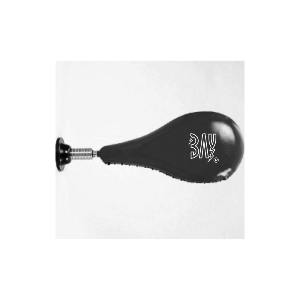 Fun Speed Ball Wand-Schlagmitt mit Feder - schwarz rot schwarz