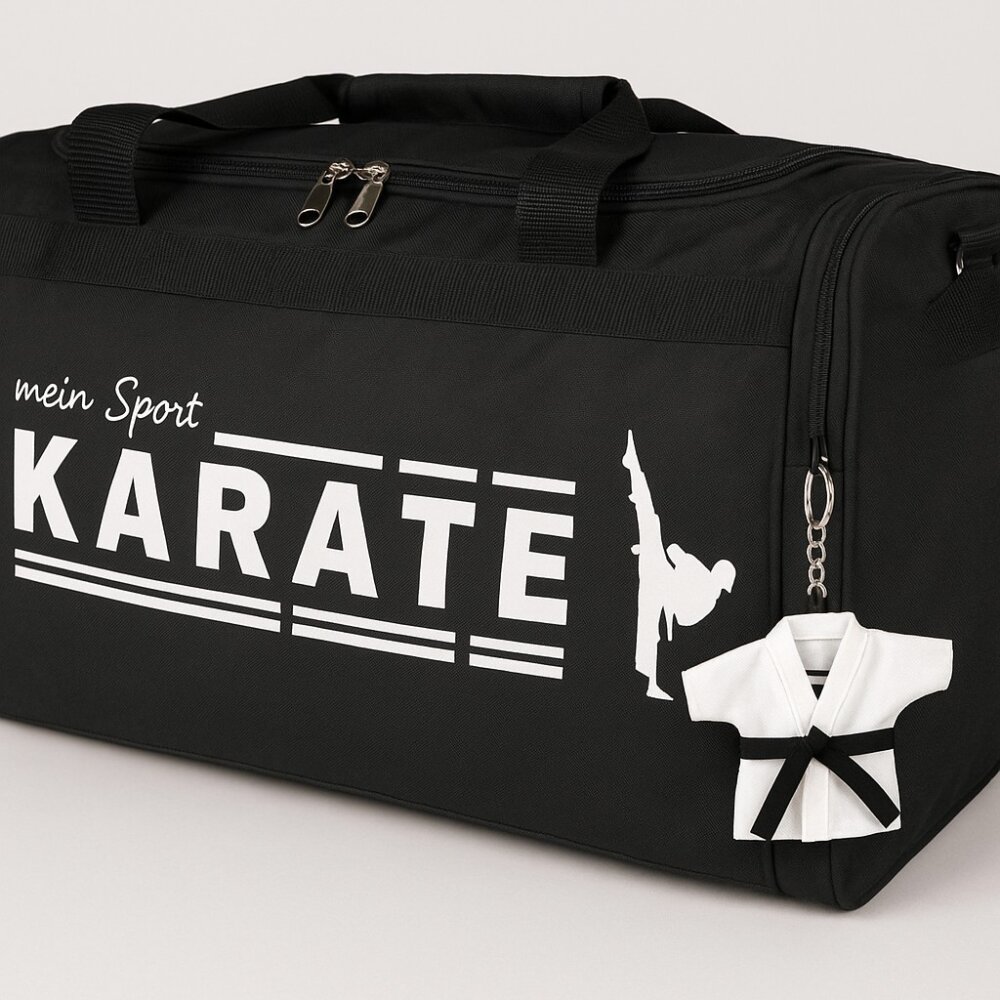 20 Jahre Jubel Angebot - Mini Karate Jacke 13 cm mit Schlüsselanhänger Schlüsselring
