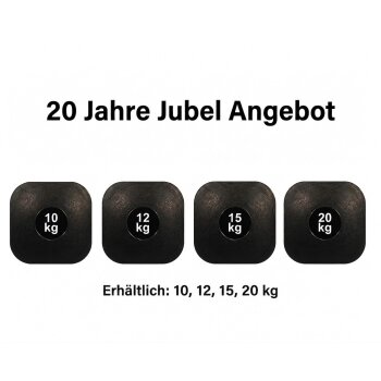 20 Jahre Jubel Angebot - Slamball mit Sandfüllung - Medizinball Ball Gummi