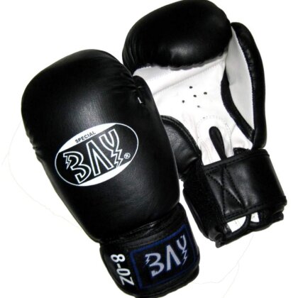 20 Jahre Jubel Angebot - Future Kids Warriors Kinder Boxhandschuhe Training Sparring schwarz/wei&szlig; 6 - 8 Unzen