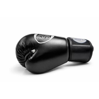20 Jahre Jubel Angebot - Future Kids Warriors Kinder Boxhandschuhe Training Sparring schwarz/weiß  6 - 8 Unzen