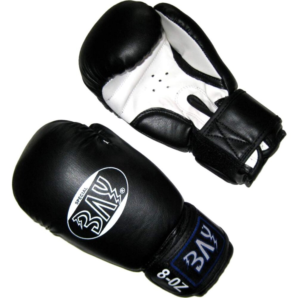 20 Jahre Jubel Angebot - Future Kids Warriors Kinder Boxhandschuhe Training Sparring schwarz/wei&szlig; 6 - 8 Unzen